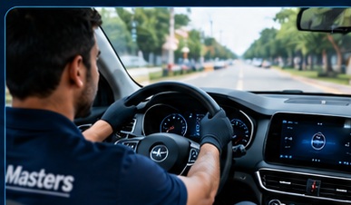 Brakes steering and suspension inspection by Car PDI Masters