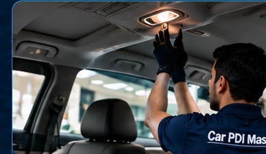 Electrical inspection by Car PDI Masters